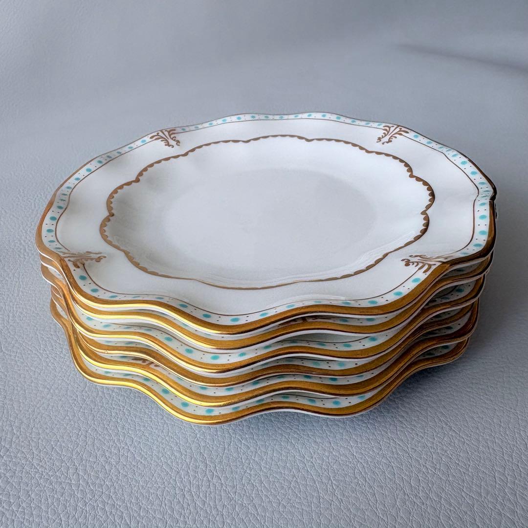 ロイヤルクラウンダービー　ロンバディ　プレート　6枚セット