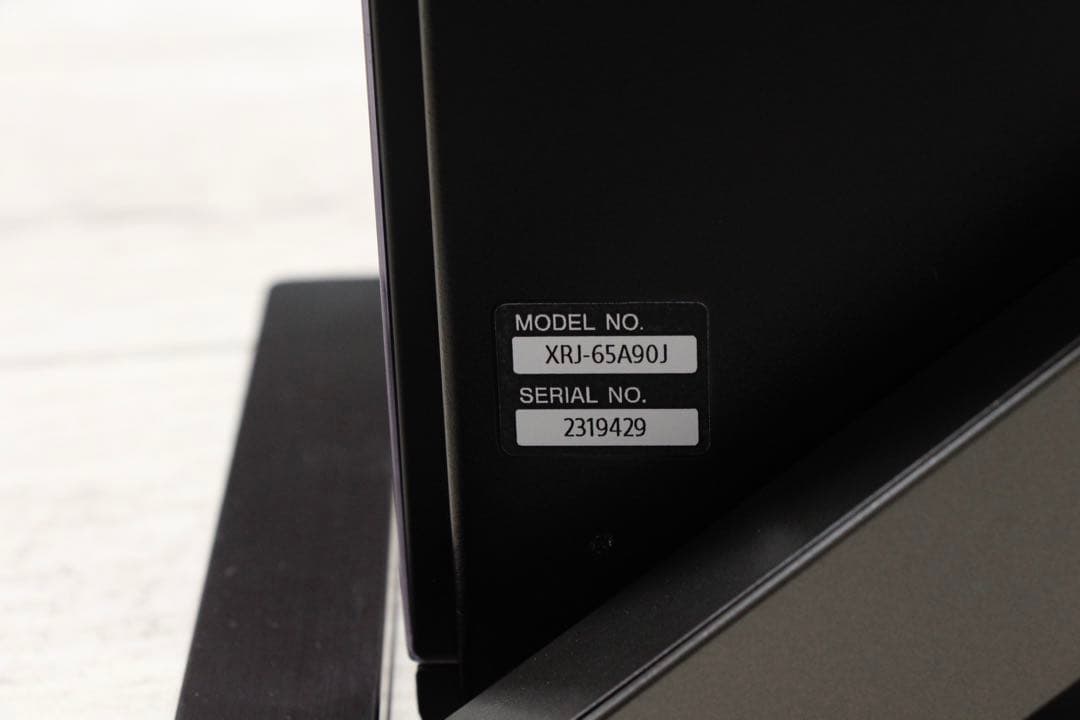 SONY BRAVIA 4K有機ELテレビ XRJ-65A90J 2021年製