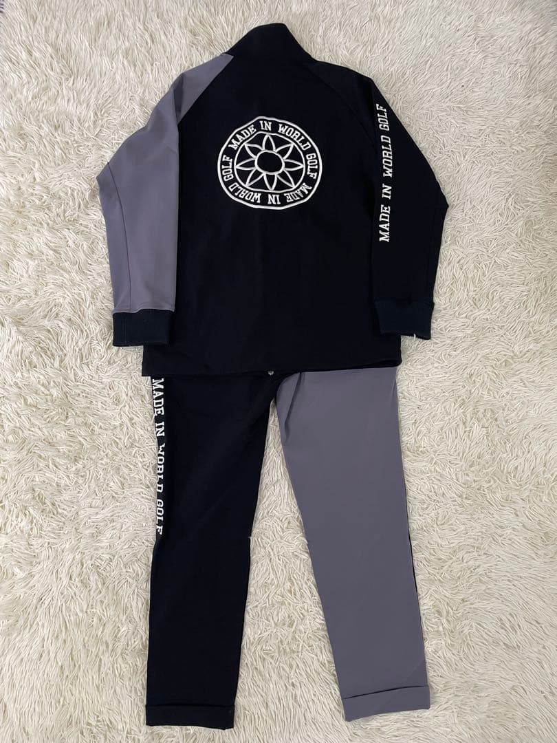 メンズウェア MIW GOLF TRACK JACKET TRACK PANTS black