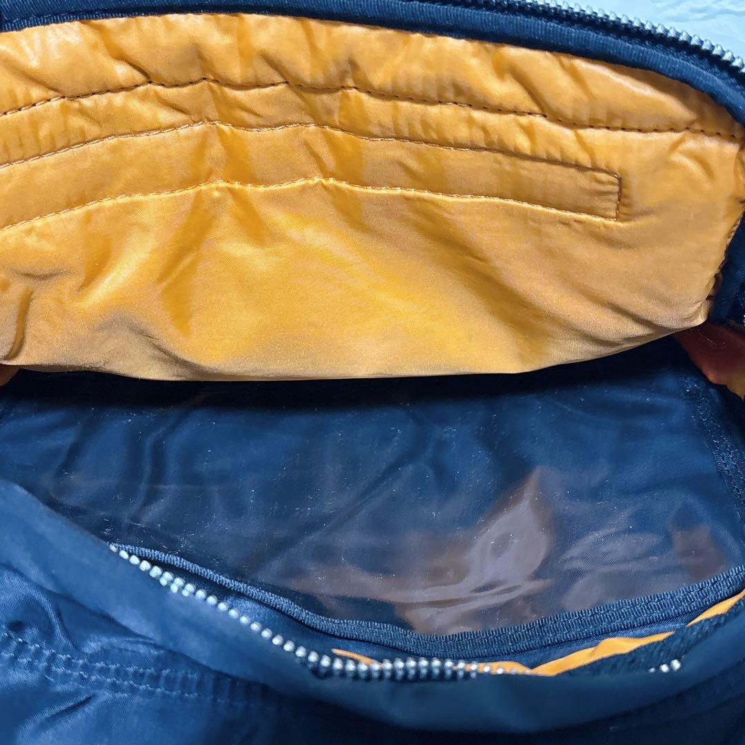 Porter ポーター　リュック　黒　オレンジ