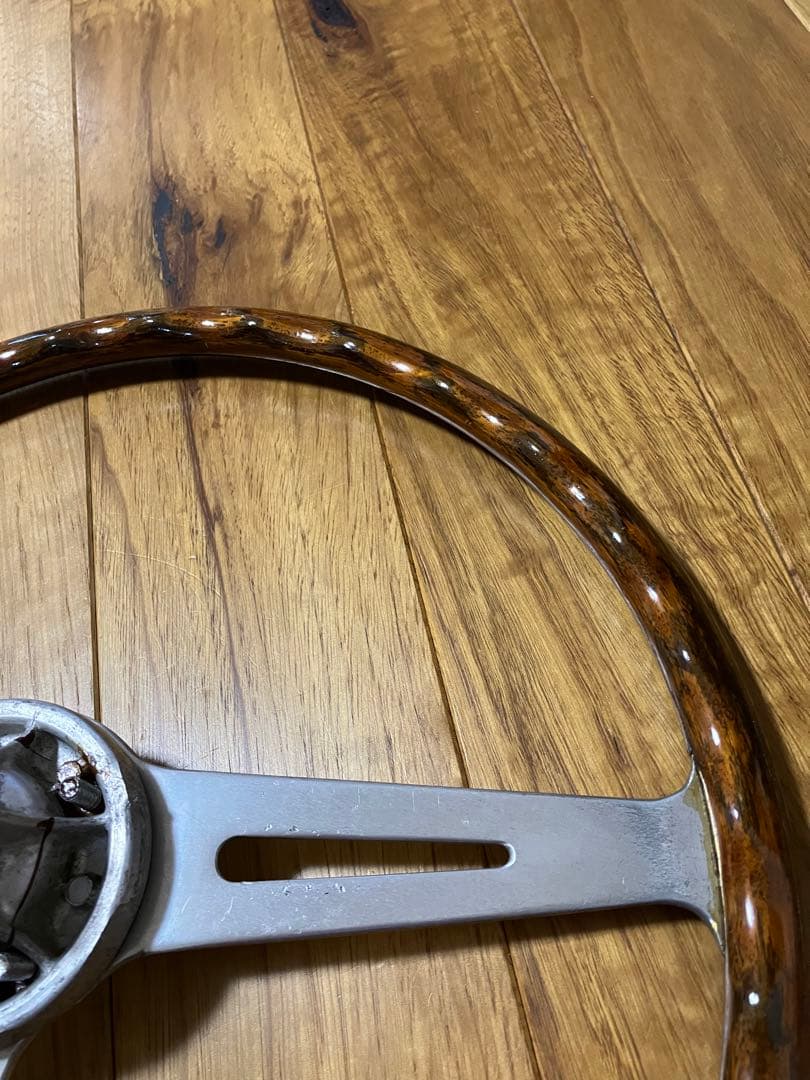 ホンダ 純正 ステアリング フタバヤラケット 木製