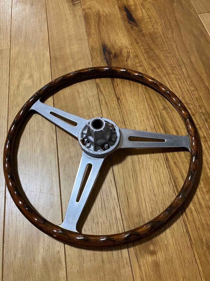 ホンダ 純正 ステアリング フタバヤラケット 木製