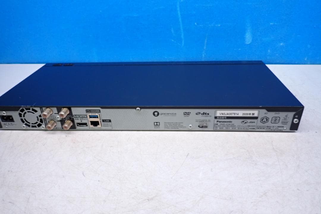 D1125#パナソニック　ブルーレイレコーダー　DMR-2CW100 1TB