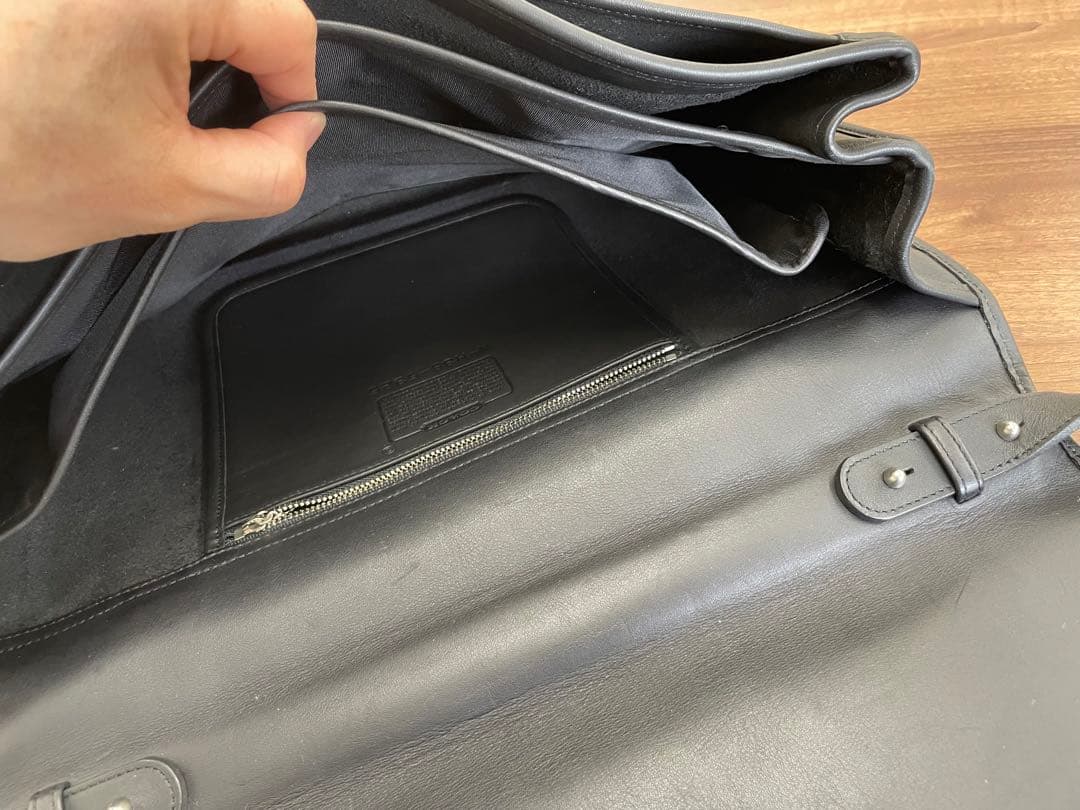 COACH／コーチ オールレザー ビジネスバッグ