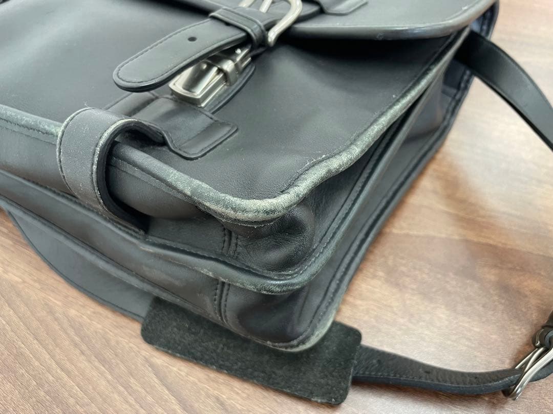 COACH／コーチ オールレザー ビジネスバッグ