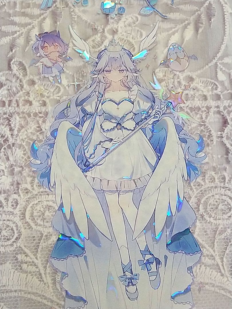 J630＃天使蓝(贝壳光)Shine切り売り海外人物マステ女の子