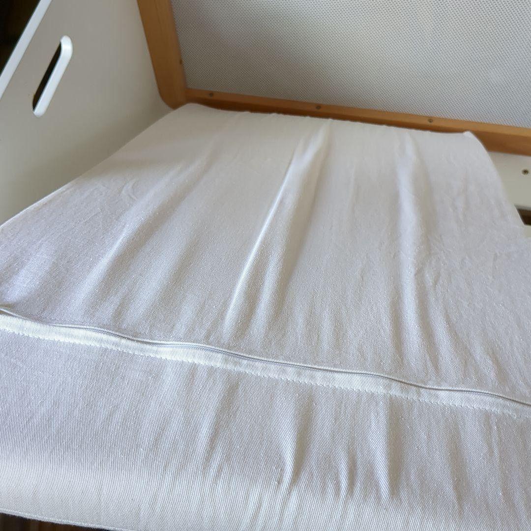 リリワゴン2　ホワイト　ベビーベッド　ベビーワゴン