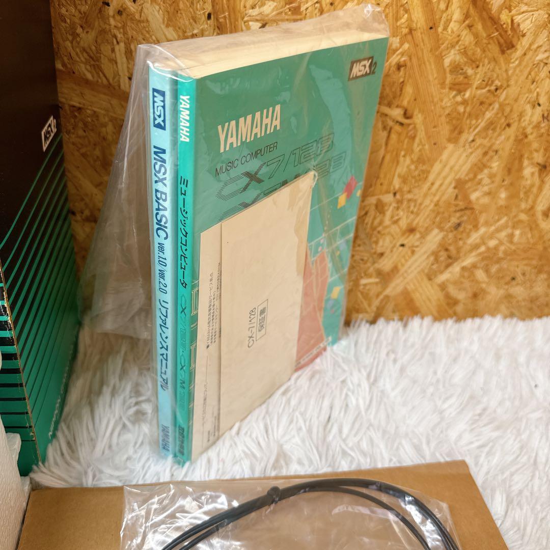 YAMAHA MUSIC COMPUTER CX7/128 箱付き MSX2