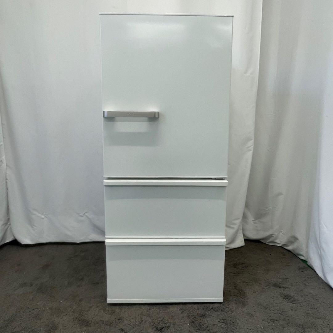 ゆずたろう　176✨極美品　レトロ　冷蔵庫　お洒落　可愛い　設置無料　白