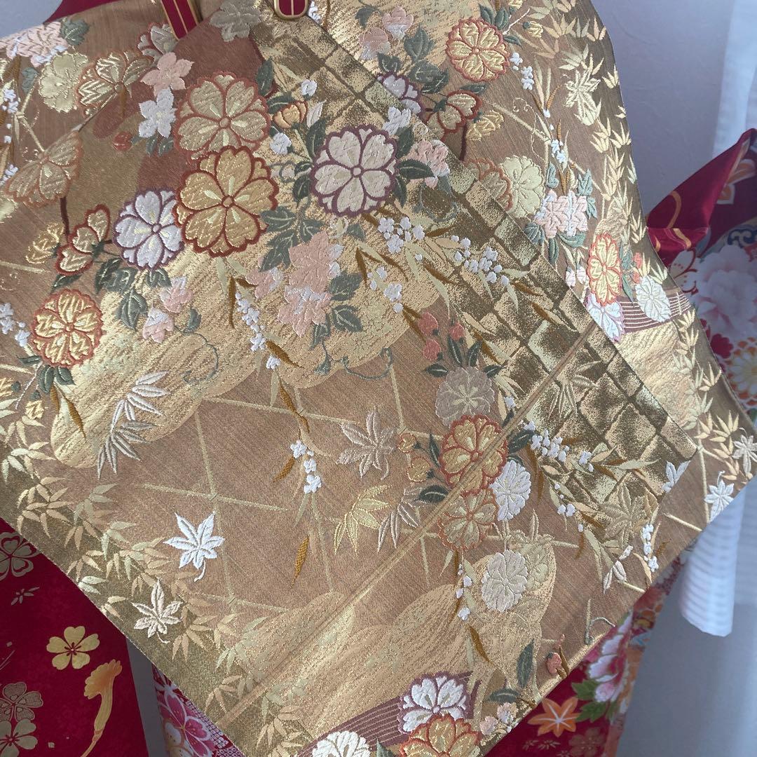 豪華正絹振袖フルセットお探しの方に！！　成人式　赤