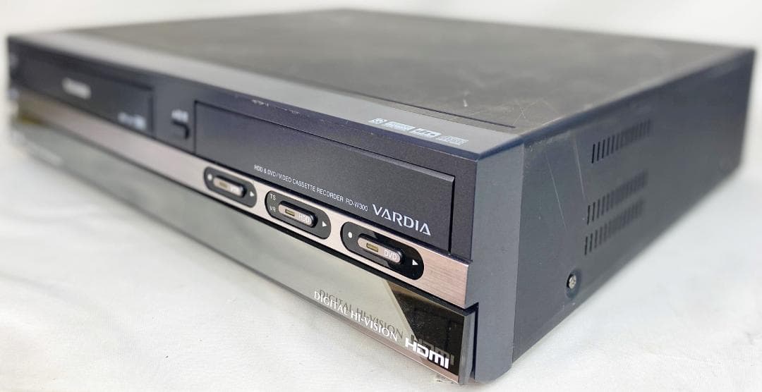東芝 VARDIA RD-W300 VHS一体型HDD/DVDレコーダー