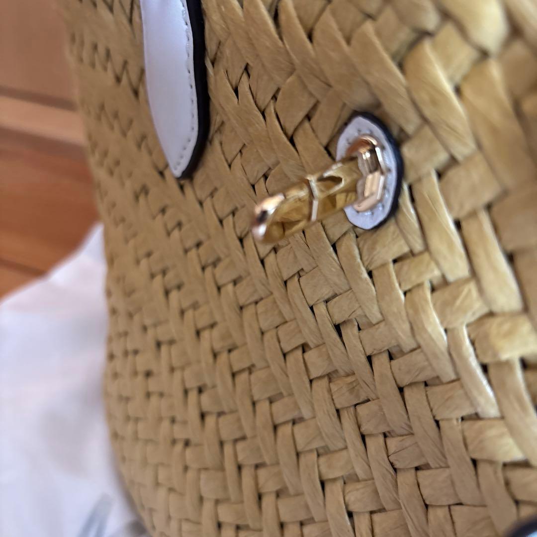 MICHAEL KORS ストロー トートバッグ