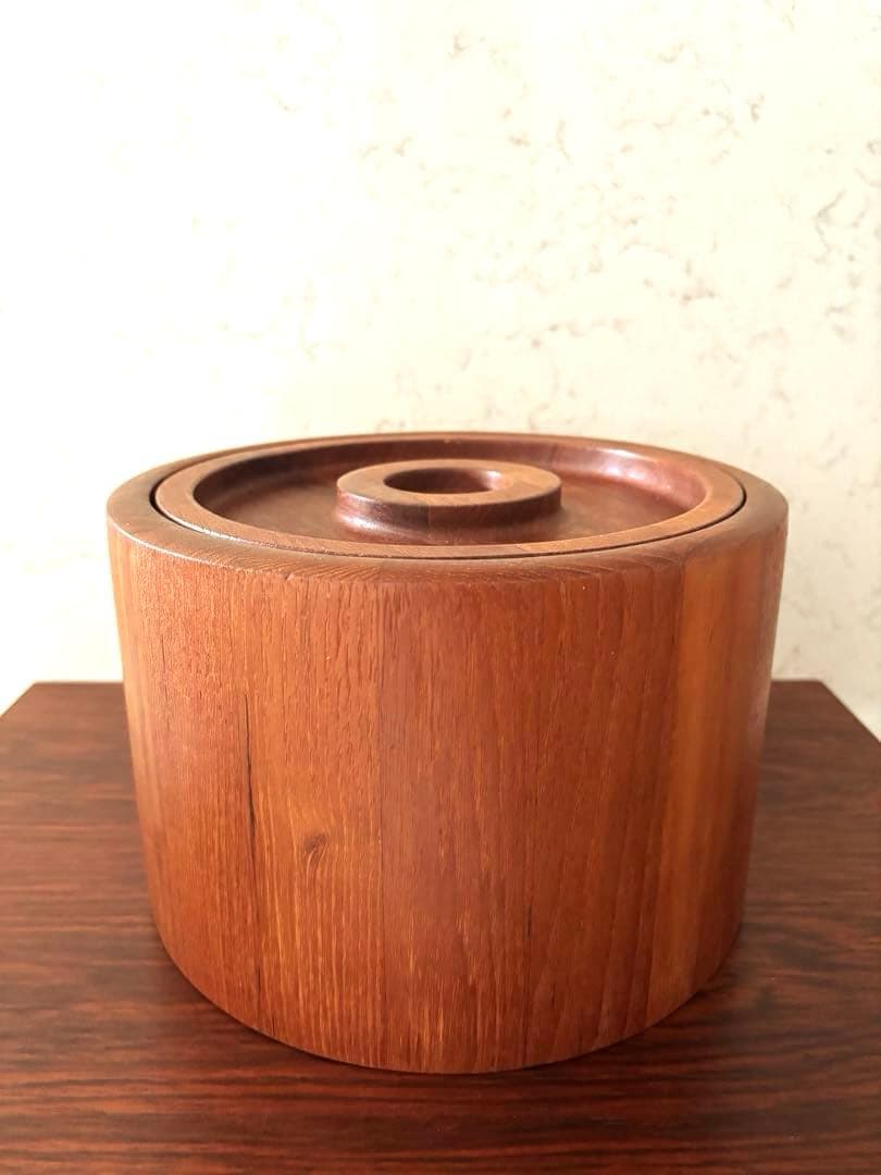 ダンスク　チーク　アイスバケット　北欧ヴィンテージ 北欧雑貨　DANSK