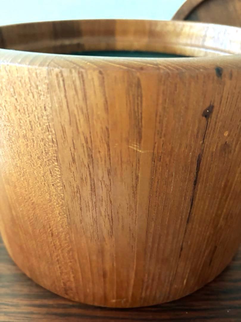 ダンスク　チーク　アイスバケット　北欧ヴィンテージ 北欧雑貨　DANSK