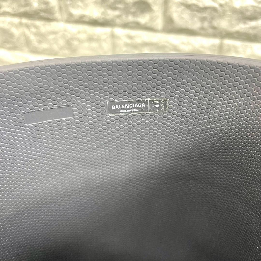 超美品　BALENCIAGA　バレンシアガ　クロックス　レインブーツ　グレー