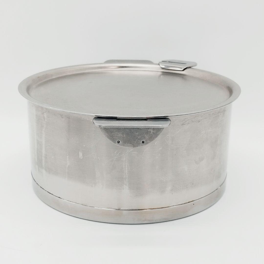 CRISTEL　クリステル　Lシリーズ　20cm　両手鍋　廃盤オールステンレス蓋