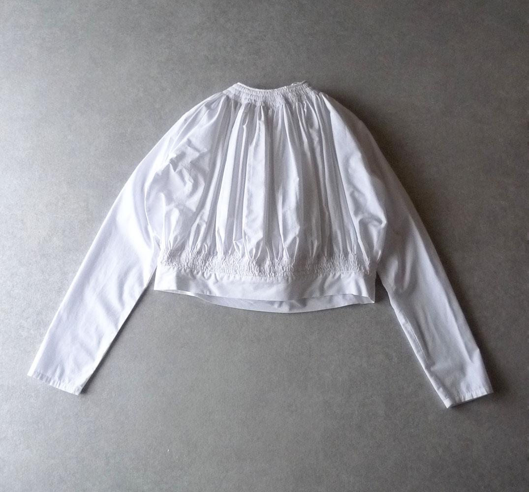 美品 シーオール 2万円 ギャザーブラウス ジャーナルスタンダード ホワイト