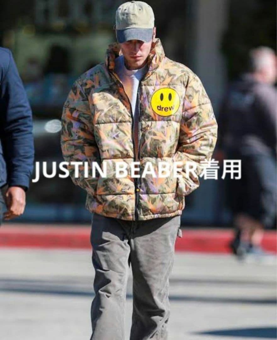 と*き様 drew house カモ柄 ダウンジャケット M 迷彩