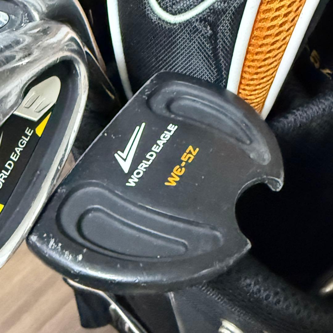 ワールドイーグル WE-5Z メンズゴルフセット 初心者 キャディバッグ付き