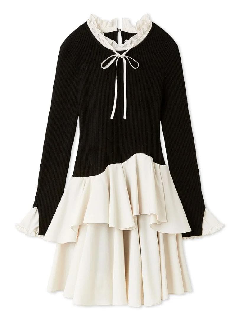 【新品未使用】スナイデル　Sustainableドッキングミニニットワンピース