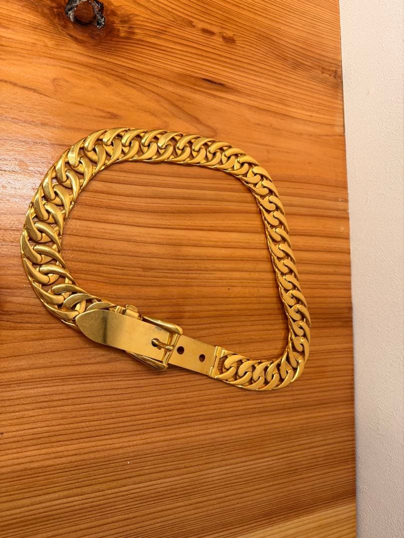 【美品】GUCCI グッチ チェーンベルト ゴールド イタリア製