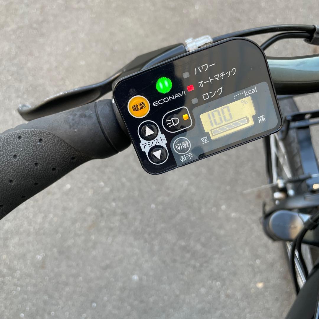 パナソニック電動アシスト自転車26インチ スポーツ型 ブラック