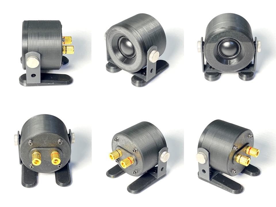 アドオン■高能率97dBホーンツイーター2個セット■ブラックGHK01