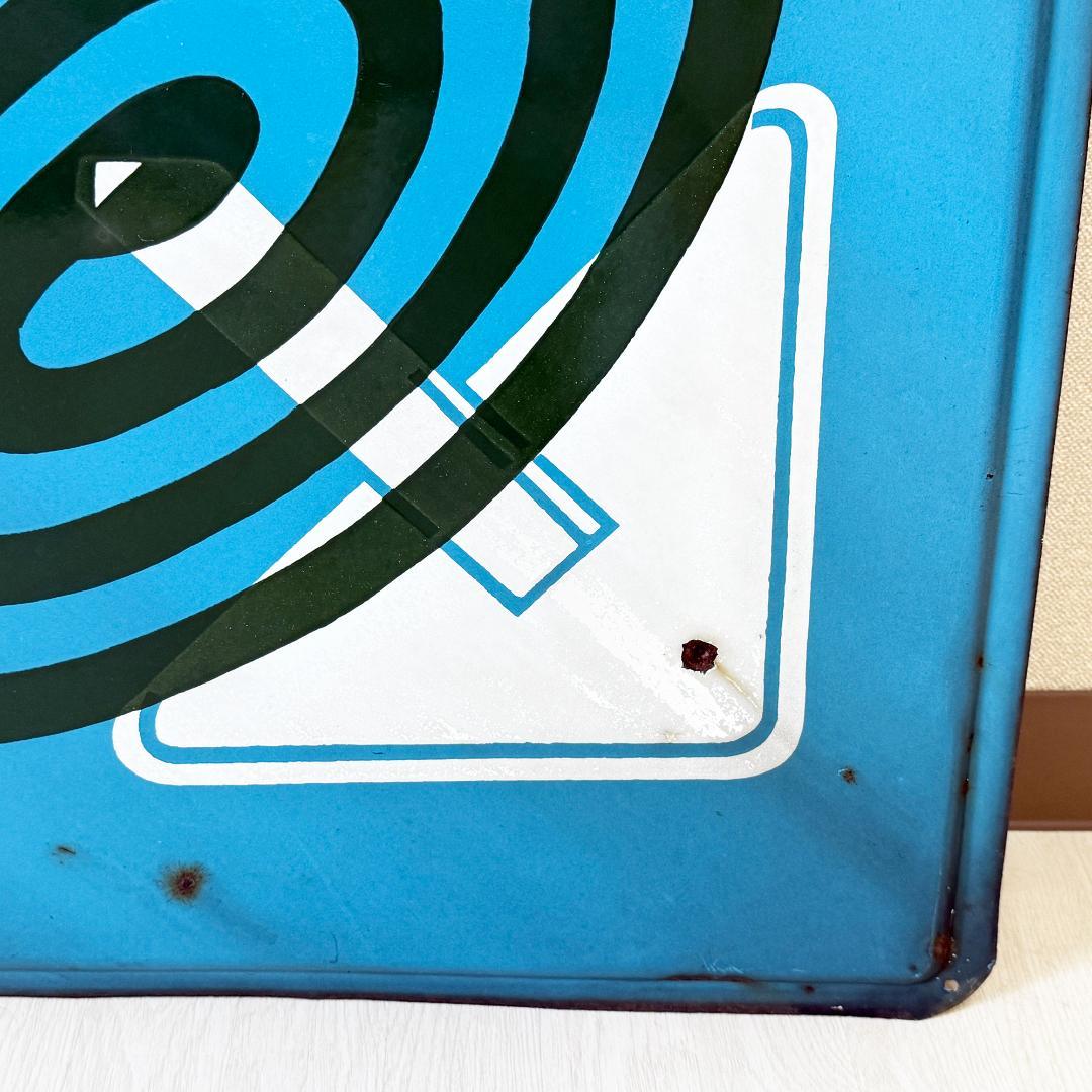 金鳥 かとりせんこう ホーロー看板 特大