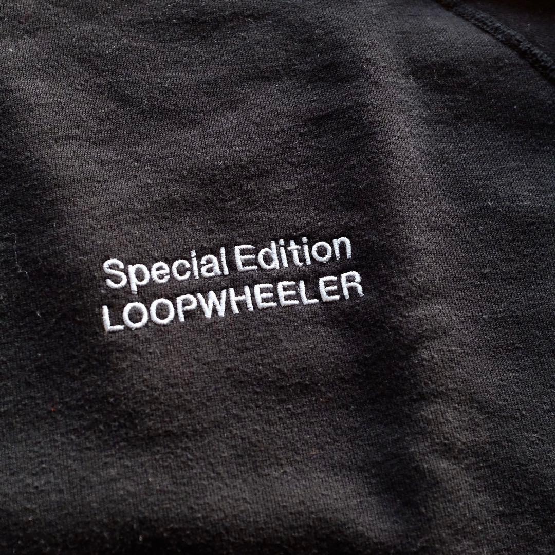 ループウィラー 限定スウェット スペシャルエディション ブラック LW313 M