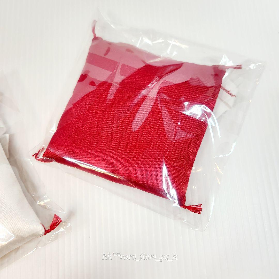 【専用】バカラ 招き猫 だるま 座布団 クッション 紅白 公式XS紙袋付き