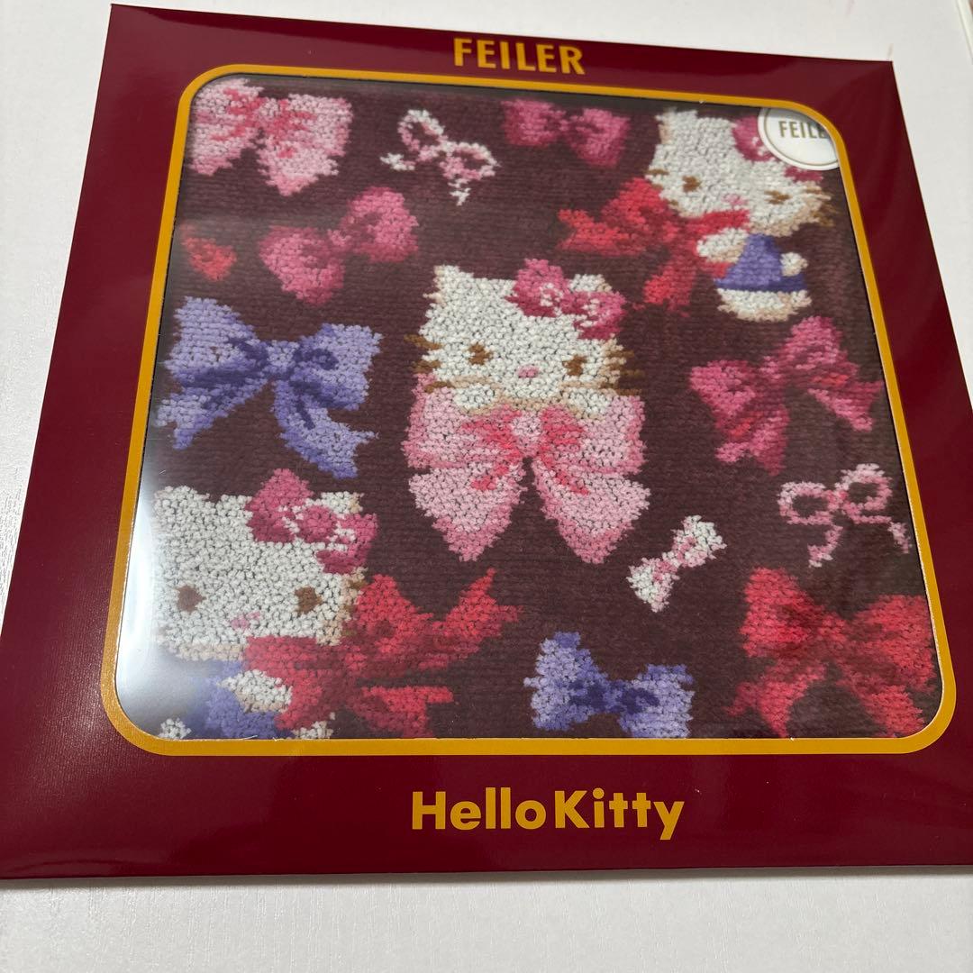 【新品未開封】フェイラー　ハンカチ　サンリオ　マイメロ　キティ　シナモ