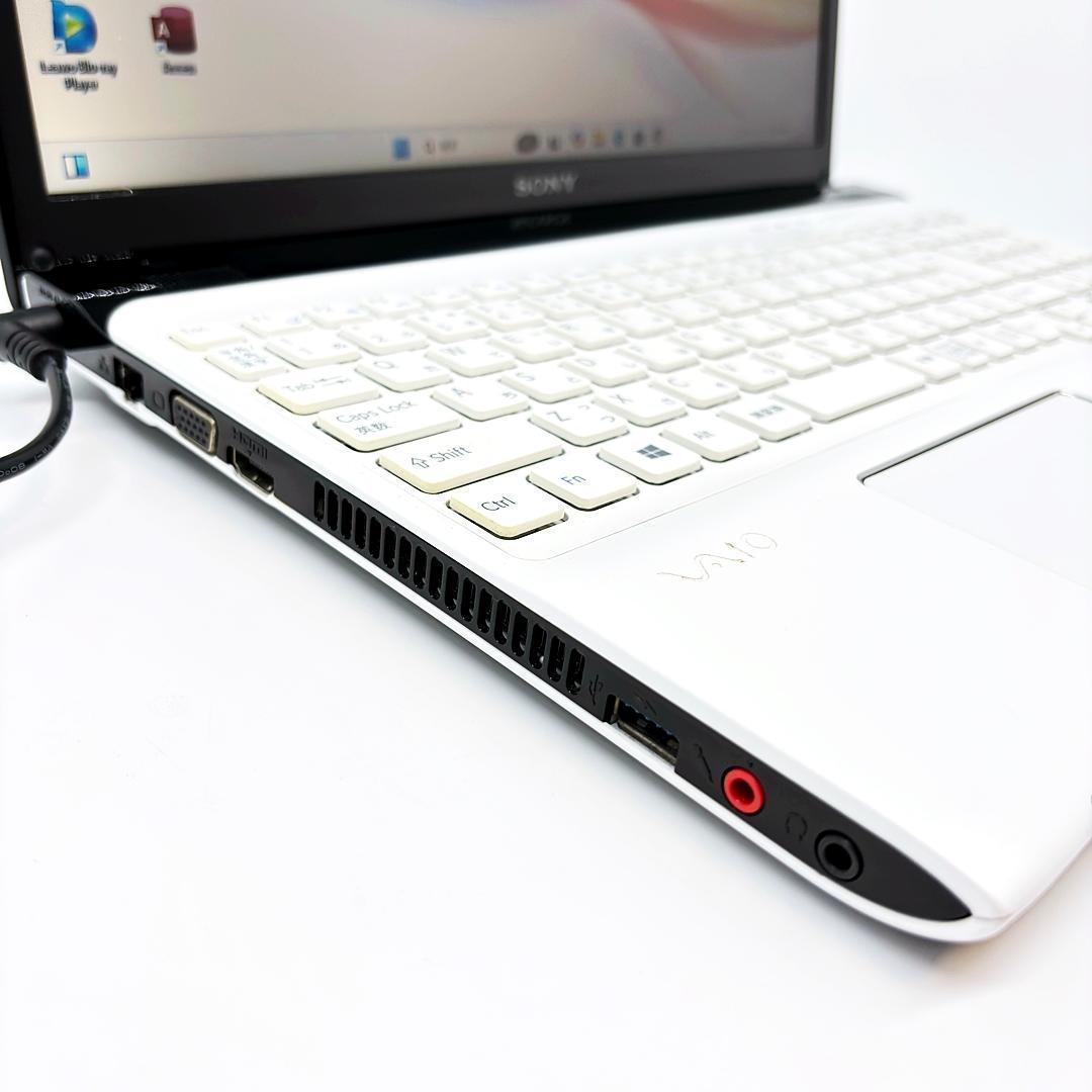 VAIO ノートパソコン Corei7 オフィス 新品SSD Win11 A12