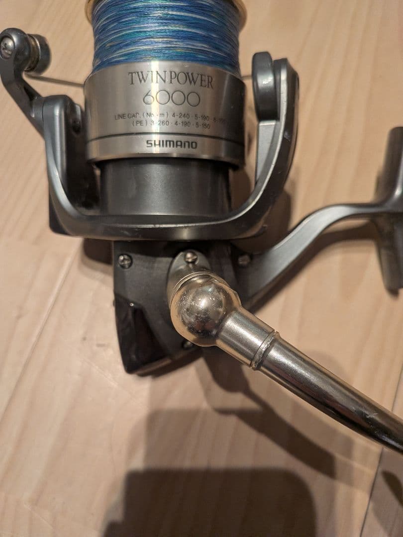 SHIMANO TWIN POWER 6000、5000 スピニングリールセット