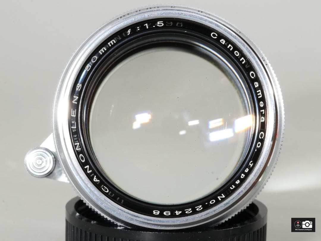 希少美品Canon 50mm F/1.5 ライカＬマウントレンズ整備済