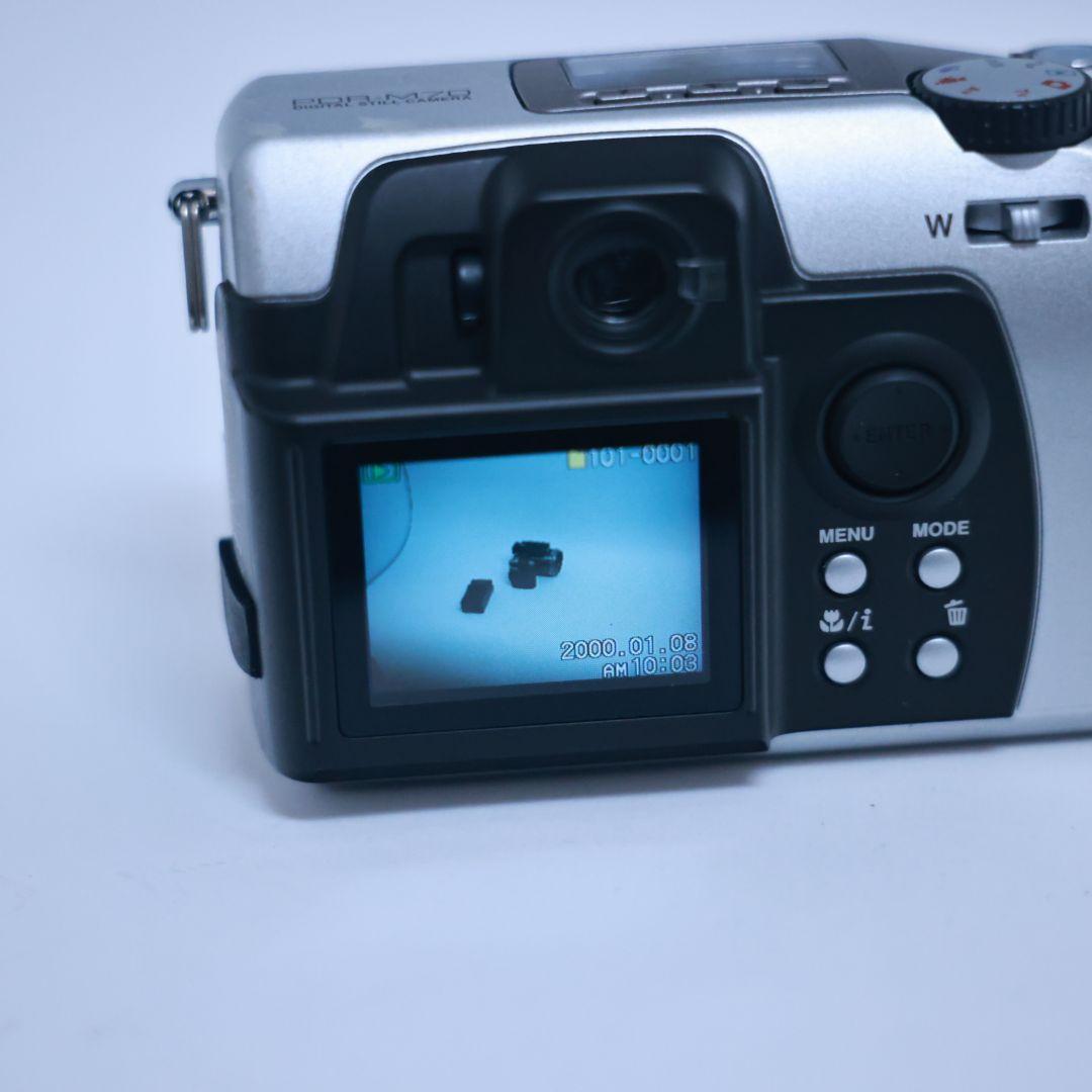 動作確認済み　オールドデジカメ　2台　メモリー電池充電器付