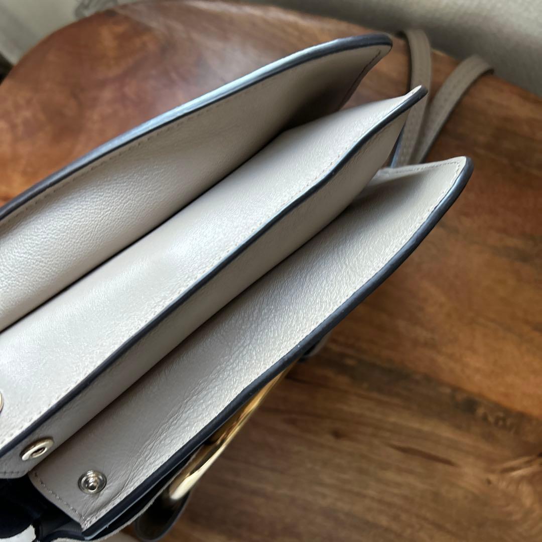 Chloé クロエ　faye フェイ　ショルダーバッグ　グレー