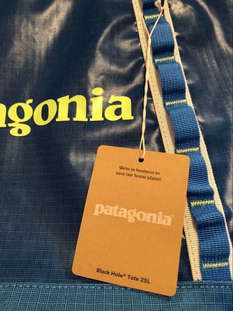 patagonia ブラックホール トート 25L ベッセルブルー