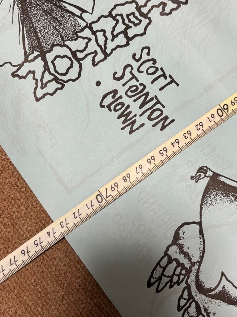 1991年 ビンテージ ゾーラック ポスター バナー90s 90's パスヘッド