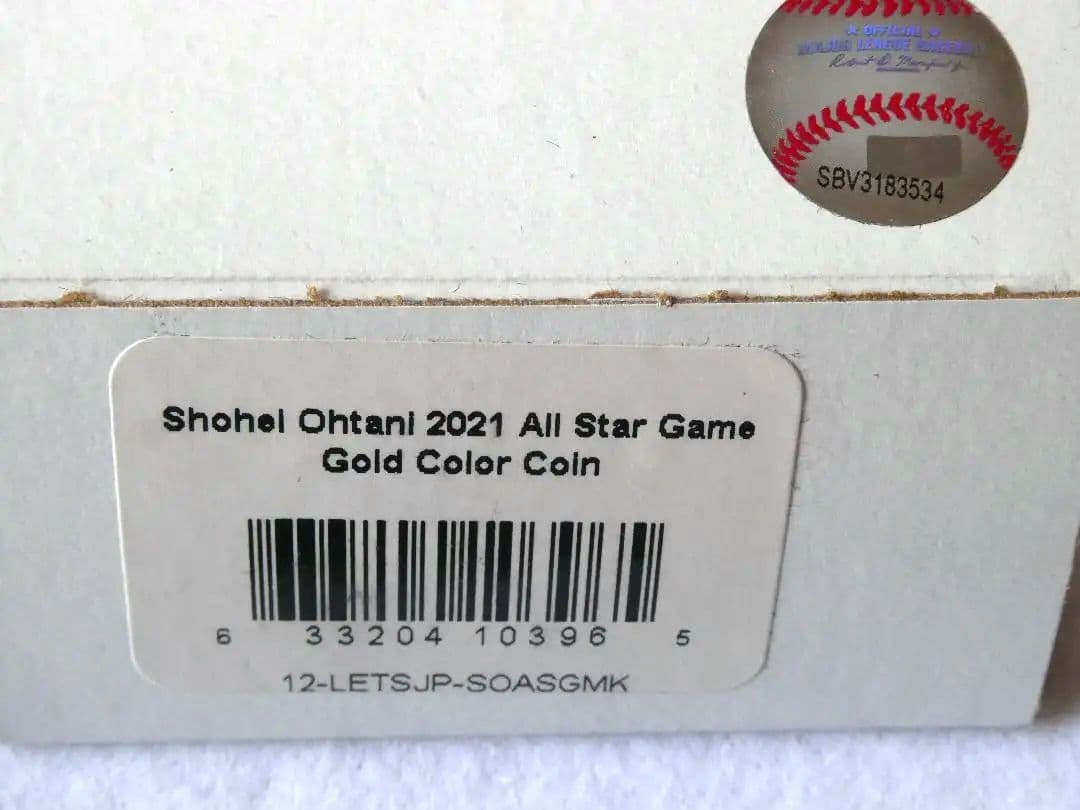 オールスター初出場　大谷翔平　2021年　MLB正規限定品