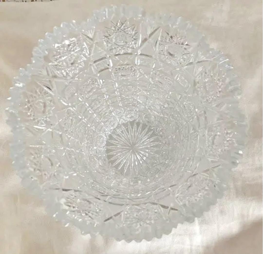 美品✴︎エルベクリスタル ボヘミアンガラス 花瓶 クラッシック