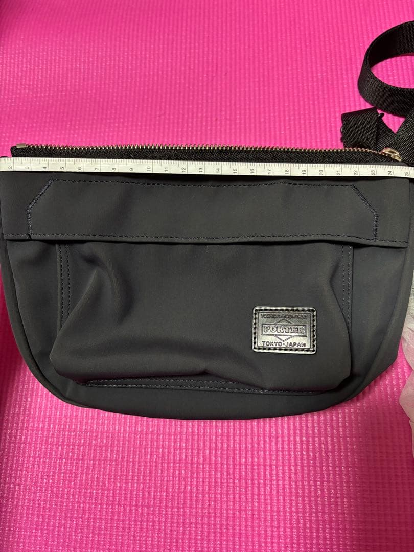 【極美品】PORTER GIRL ボディバッグ ネイビー