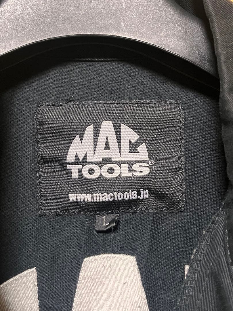 サブロクMAC TOOLS マックツール ブラック オーバーオール L