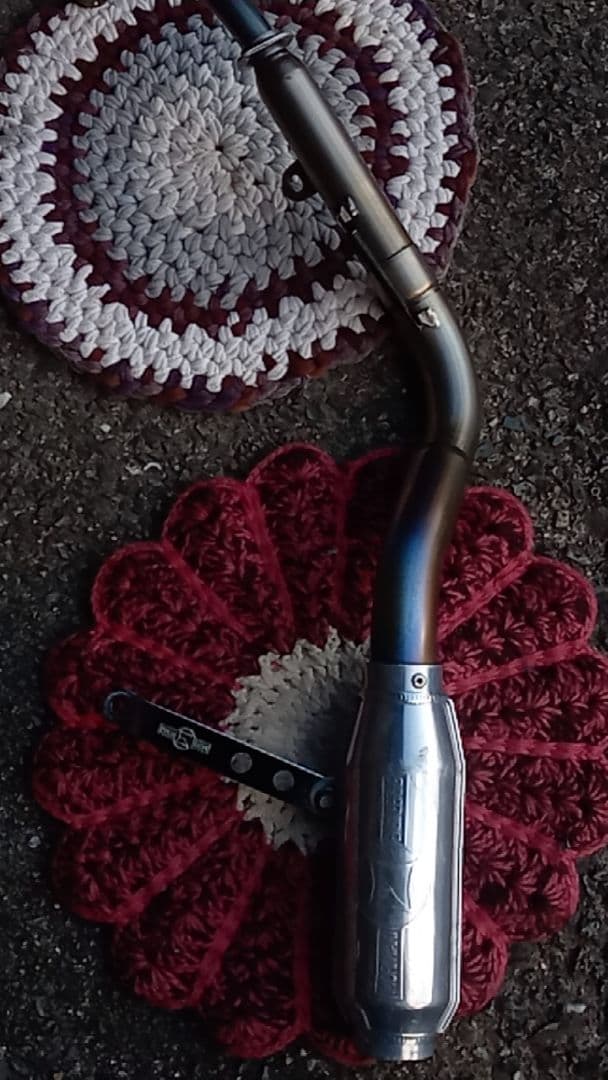 モンキーZ50J用モリワキモナカチタンマフラー