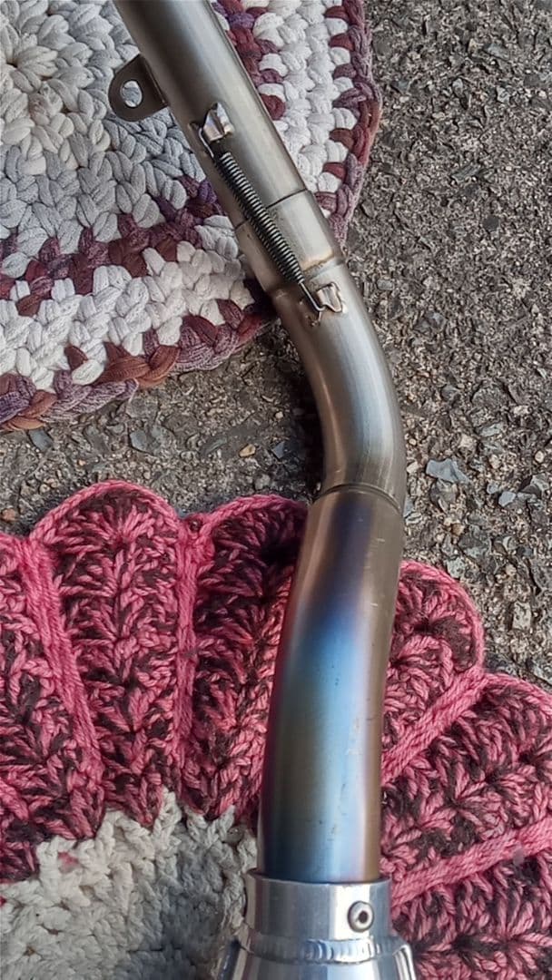 モンキーZ50J用モリワキモナカチタンマフラー