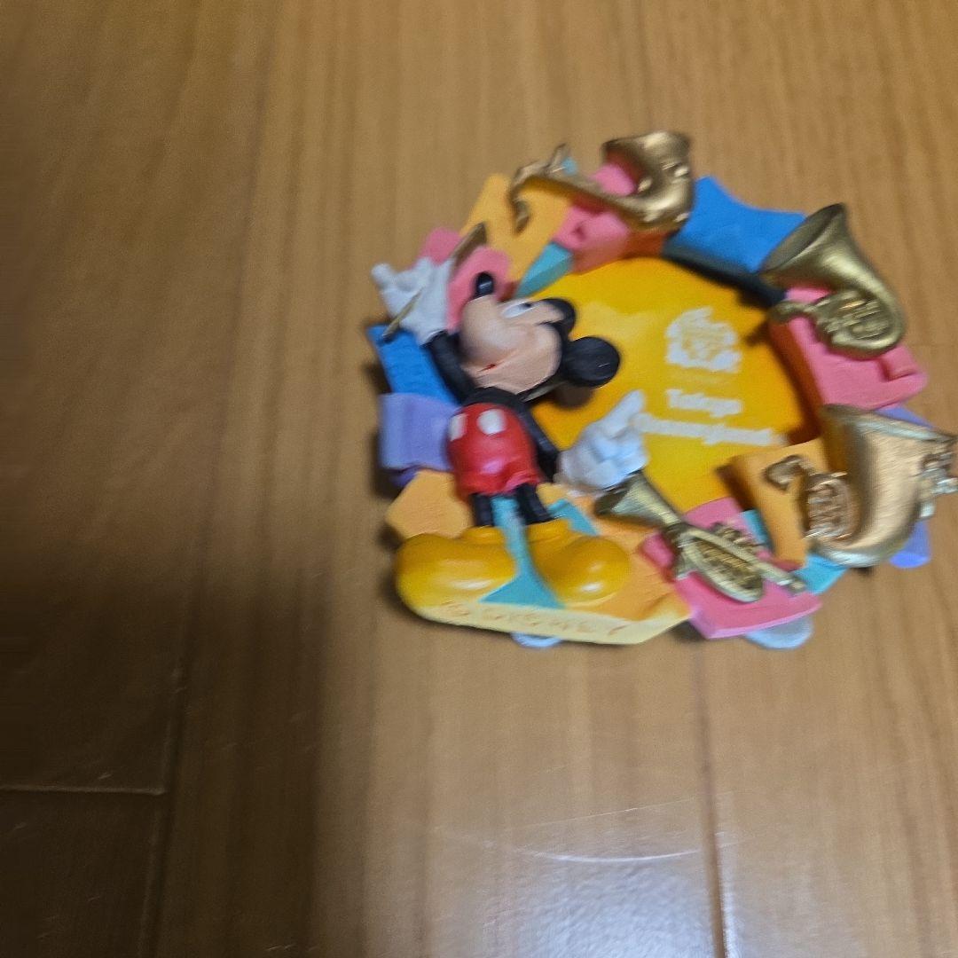東京ディズニーランド　ディズニーキャラクター　古いミニフォトフレーム　4個セット