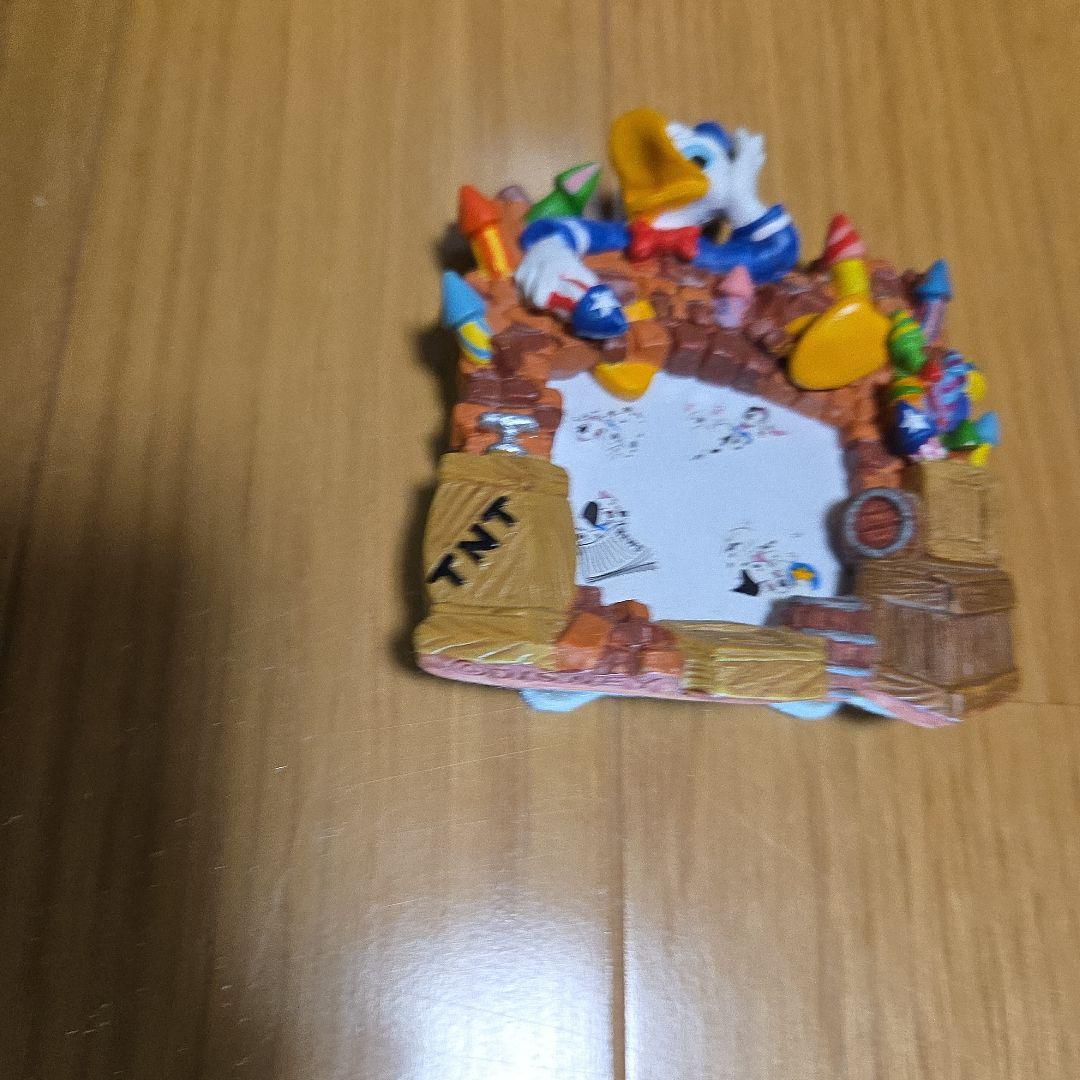 東京ディズニーランド　ディズニーキャラクター　古いミニフォトフレーム　4個セット