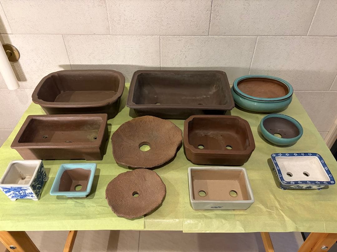 山草鉢　盆栽鉢　植木鉢　 12点セット　清水焼あり④