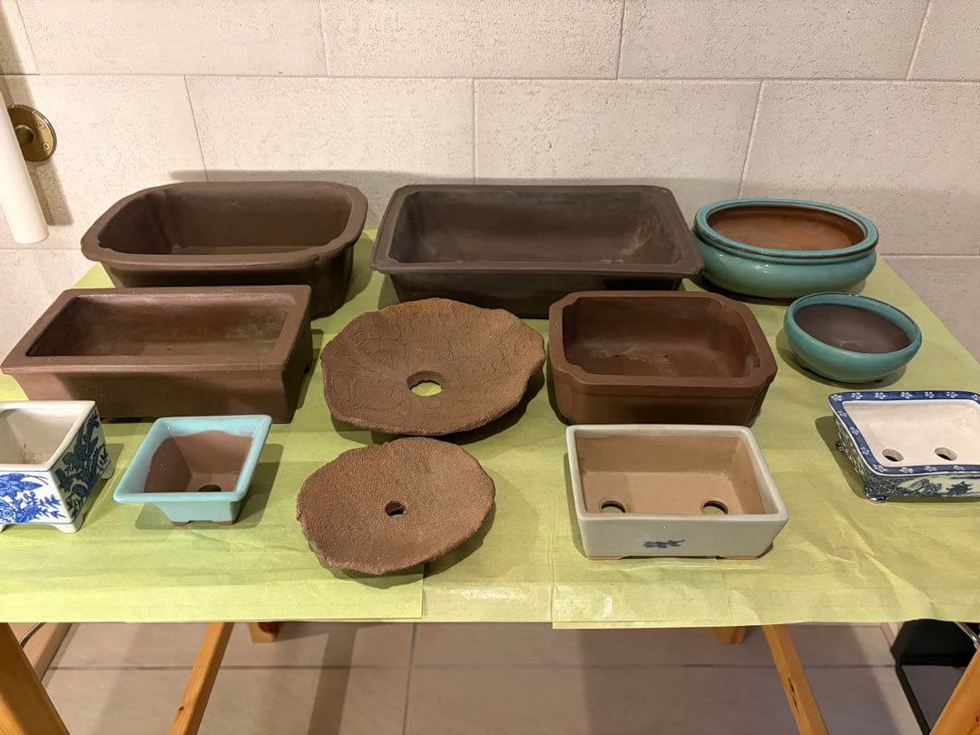 山草鉢　盆栽鉢　植木鉢　 12点セット　清水焼あり④