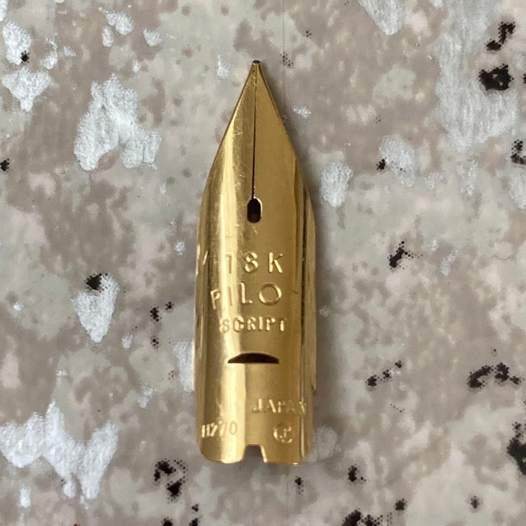 #187 オーバーホール済み 万年筆 PILOT Elite ロング18k