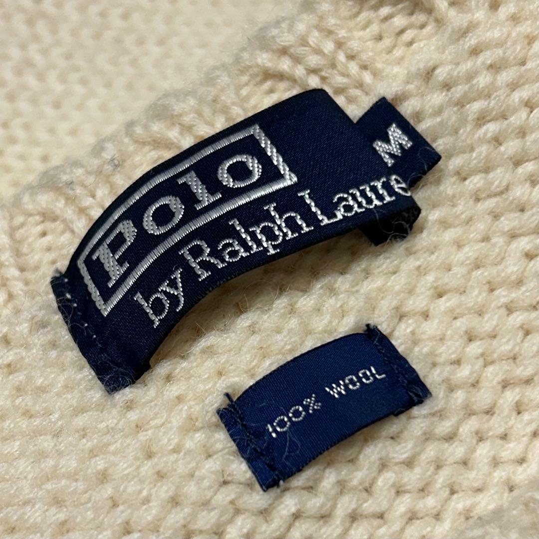 POLO RALPH LAUREN ポロ ラルフ ローレン　ウールセーター　M